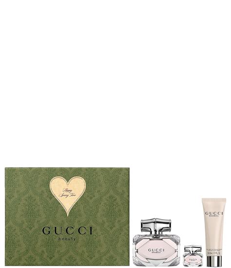 gucci bamboo gift set 3pc|gucci bamboo 50ml gift set.